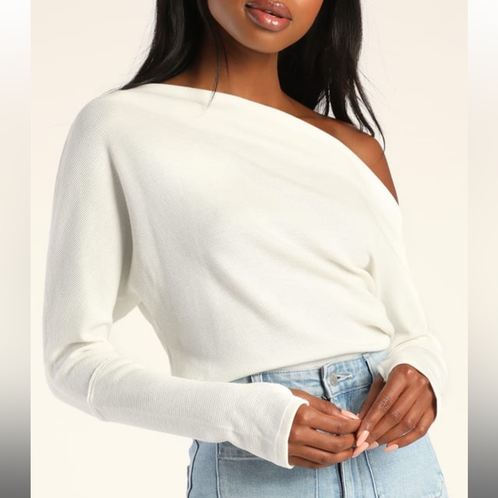 We The Free Fuji Off the Shoulder Thermal Top